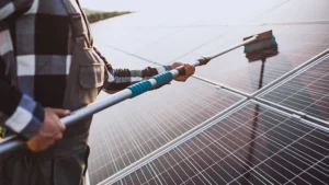 solar panel cleaning