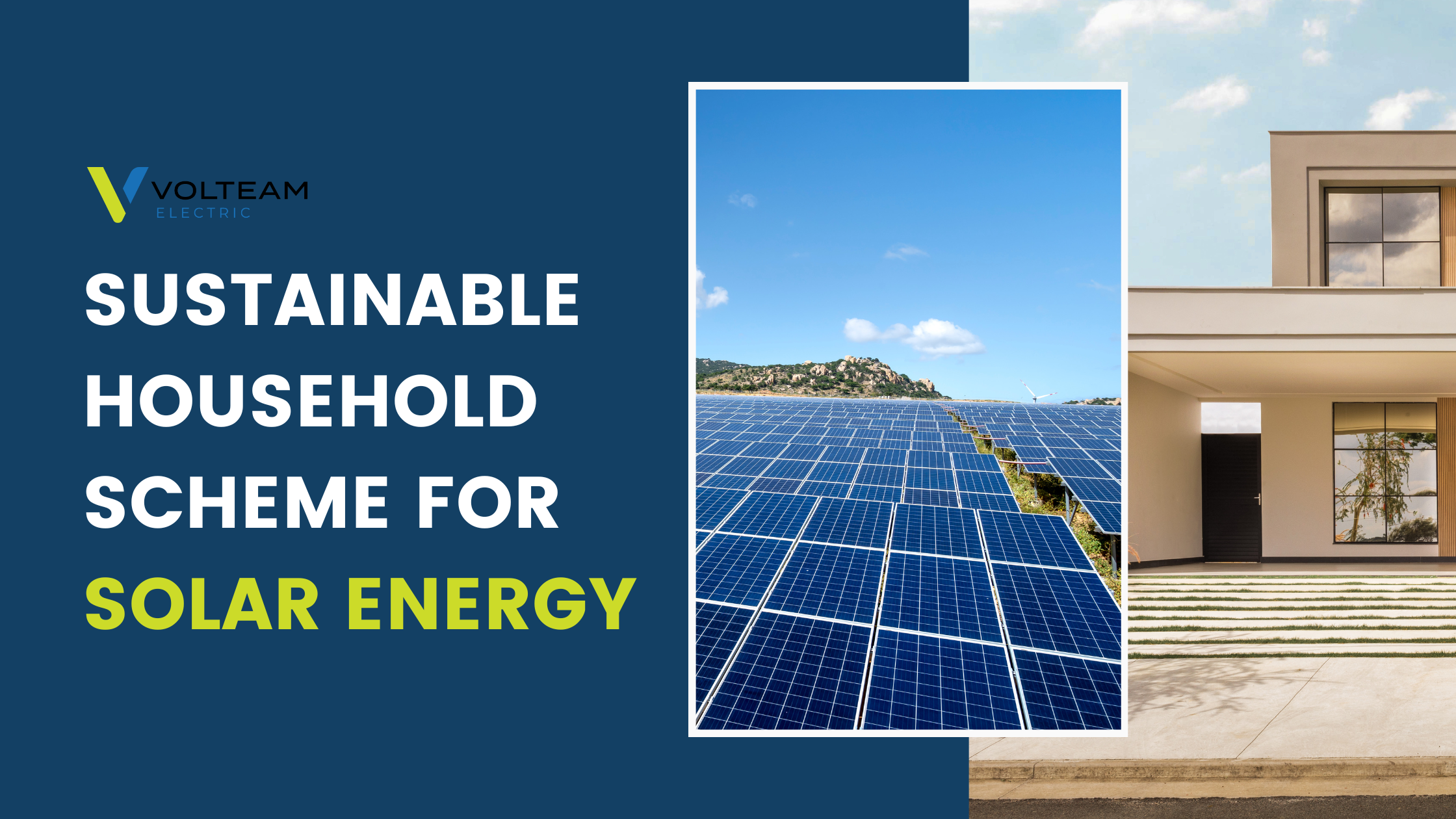 Sustainable Household Scheme for Solar Energy