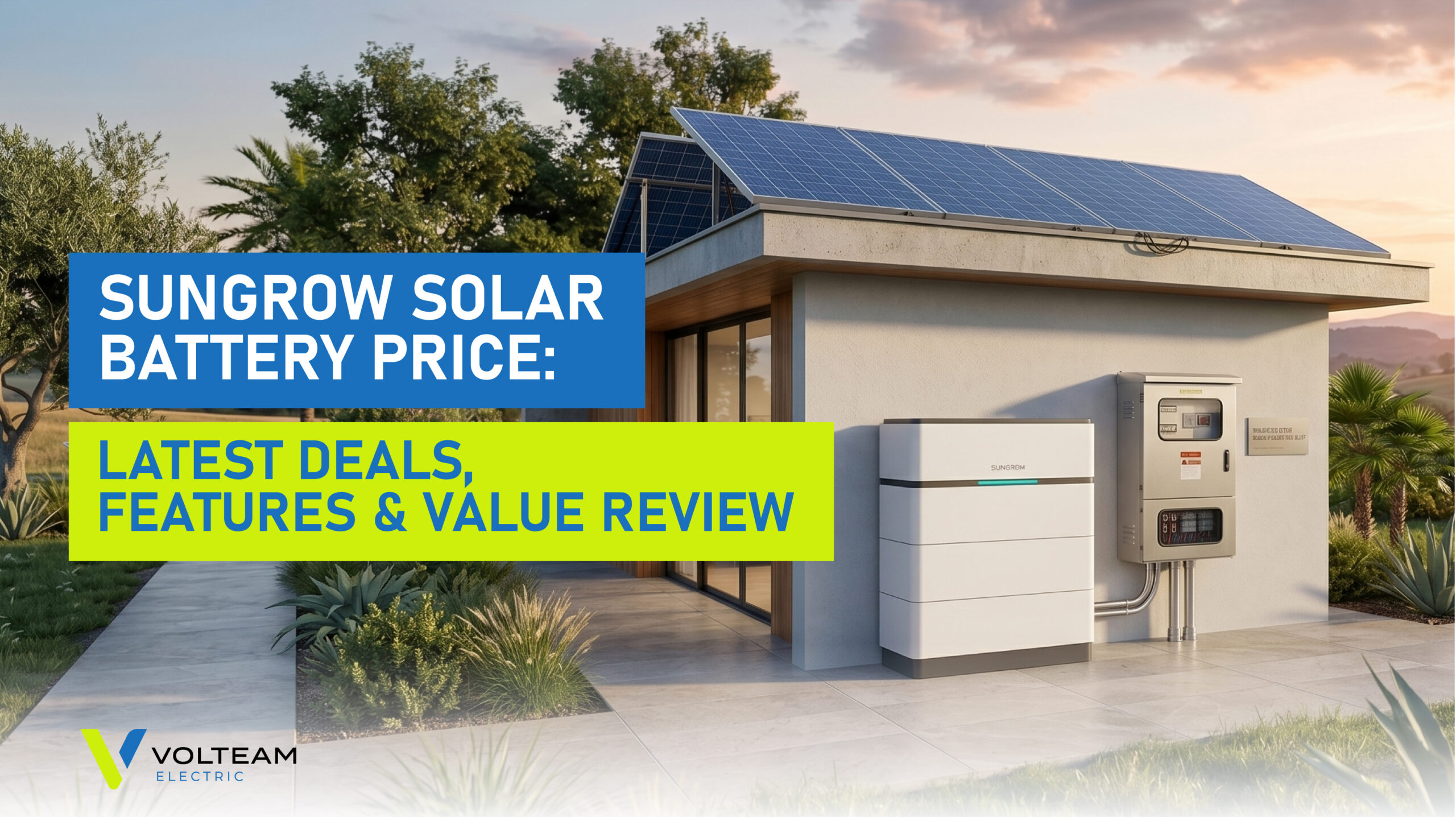 Sungrow Solar battery price