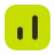Chart green icon