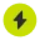 Flash circle icon