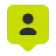 User tag green icon